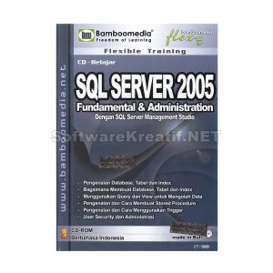 Jual Video Tutorial SQL Server 2005 | Software Kreatif