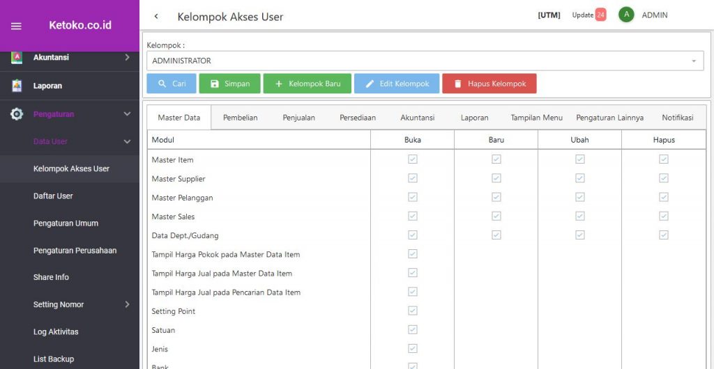 Program Toko IPOS Berbasis Web Dan Mobile - KETOKO | Software Kreatif